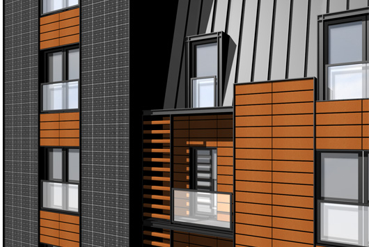 173 VPO Miribilla - Infografía 3D detalle - ASGA Arquitectos Bilbao